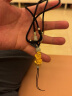 山中玉吊坠绳和田玉籽料翡翠挂绳手工编织项链绳貔貅观音玉器挂脖绳男女 黑色[可调节] 实拍图