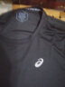 亚瑟士ASICS运动T恤男子跑步短袖透气舒适运动上衣 2011C836-001 黑色 XL 晒单实拍图