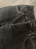 真维斯（JEANSWEST）牛仔裤女长裤加厚加绒裤女高腰冬季显瘦修身小脚裤子女烟灰色26 实拍图