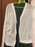 欧莎（OSA）慵懒风薄款针织开衫毛衣外套女长袖23新款空调衫夏季 绿色A XL 晒单实拍图