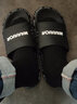 回力韩版凉拖鞋情侣款四季一字浴室居外穿防滑耐磨拖鞋HL1203黑色42码 实拍图