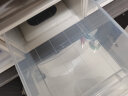 百露收纳箱抽屉式衣服透明整理箱家用衣物储物柜子衣柜塑料内衣收纳盒 加厚中号单个装( 37*25*14cm) 实拍图