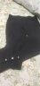 7家优品黑色微喇牛仔裤子男款秋冬设计感休闲排扣美式高街潮vibe直筒长裤 DDD-645黑色 XL 晒单实拍图