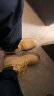 CAT卡特经典大黄靴马丁靴男靴男鞋钢头款牛皮帮面防滑工装靴商场同款 黄色 42 实拍图