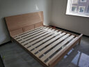 京东京造实木床 天然橡胶木加高靠背多功能床头 主卧双人床1.8×2米BW07 晒单实拍图