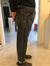 海沛尼克牛仔裤男直筒宽松弹力大码高腰长裤子男加肥加大深裆男裤 W01灰色 40 (3尺) 实拍图