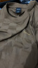 卡宾（CABBEEN）【棋盘格】提花质感短袖T恤男2024夏季新款潮流圆领高级半袖 咖啡色65 50 晒单实拍图