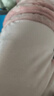 宜而爽 男女士情侣100%全棉秋衣秋裤套装圆领打底纯棉毛衫纯棉保暖内衣 女款莲花粉 XL 实拍图