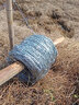 斗途园艺 防盗防爬带刺铁丝网围栏围墙 镀锌防锈铁蒺藜刺绳刺丝网防护栏网 2.1电镀锌双股刺绳200米 实拍图