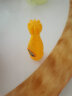 MARCUS&MARCUS 马库狮斯全硅胶360度牙刷宝宝口腔清洁器纯硅胶刷毛一体成型 黄色长颈鹿 实拍图
