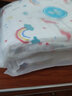 洁丽雅纯棉纱布婴儿浴巾超柔软瞬吸水洗澡巾纱布幼儿童宝宝新生婴儿用品 【高密款】 独角兽 9层110*108cm 实拍图