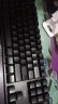 AOC 真机械手感键盘鼠标套装静音有线游戏背光发光台式电脑外设笔记本办公lol吃鸡网吧电竞薄膜键鼠 KB121黑色(蓝光版) 实拍图