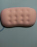 SANWA SUPPLY 人体工学鼠标垫腕托 键盘腕垫 肘托 记忆海绵 防滑底 易清洁 GTOK 短款 粉红色 （134mm） 实拍图