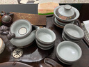 不拙 哥窑茶具套装家用茶壶整套汝窑套餐开片茶杯陶瓷功夫茶具 2哥窑介杯10头 实拍图