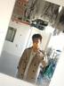 臻本色 风衣男中长款过膝外套2022秋冬季港风新款男女情侣款双排扣大衣学生宽松腰带上衣 卡其 M(建议体重110-140斤） 实拍图