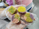 馅入糕欢 桂花玫瑰露楚绿豆沙冰皮月饼馅料含黄油绿豆糕蛋黄酥diy烘焙原料 抹茶绿豆沙(含黄油抹茶清香)500g 实拍图