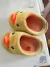 B.Duck小黄鸭童鞋儿童棉拖男女童保暖棉鞋保暖室内鞋家居鞋0309A黄色28 实拍图