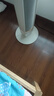 美的（Midea）石墨烯电热取暖器家用 智能语音暖风机 全屋升温大面积电暖气快热炉节能省电浴室火焰A 高塔白色语音灯光款【暖灯光+智能语音】 实拍图