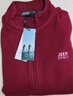 JEEP SPIRIT吉普马甲男抓绒摇粒绒春秋立领无袖背心男装外套 酒红 L 实拍图