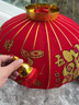 缔卡2026新年大红灯笼一对过年大门口宫灯阳台挂饰过新年户外装饰吊灯 升级款-80#家和万事兴-2个装 实拍图