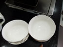 嘉兰陶瓷碗家用新款现代简约轻奢餐具创意可微波吃饭碗盘组合碗碟套装 4.8碗6个+8盘4个 实拍图