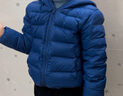 雪中飞童装儿童轻薄羽绒服男童新款中大童女童薄款外套冬 深水蓝 120 实拍图