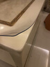 艺航优品【桌垫无味环保餐桌布水晶板PVC软玻璃防水防烫防油透明磨砂茶几 食品级磨砂2.0mm 70*140cm 实拍图