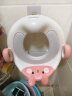 世纪宝贝（babyhood）儿童坐便垫马桶辅助器马桶圈宝宝马桶盖坐垫圈小孩如厕训练神器 【1-7岁】PU软垫 果粉色 实拍图