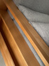 源氏木语实木沙发床简约现代欧洲榉木折叠床北欧客厅功能储物沙发 原木色 雾灰 扶手储物沙发床 1.5米以下 晒单实拍图