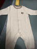 巴拉巴拉婴儿连体衣宝宝睡衣新生儿衣服爬服哈衣儿童秋装男童女童婴童衣服 奶白10504 90cm 实拍图