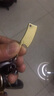 众福缘黄铜钥匙挂件财到纯黄铜小财刀钥匙扣黄铜吊坠腰挂小挂件吊坠 财到黄金万两算盘 实拍图