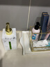 壹枱酒店宾馆洗手液瓶按压瓶浴室分装瓶皂液器大理石纹理可定制logo 水墨白500ml 金色头 可视容量 实拍图