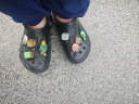 crocs卡骆驰贝雅洞洞鞋沙滩鞋|10126 黑色-001 37/38(230mm)  晒单实拍图
