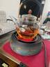 鑫璟仁玻璃煮茶器镶银蒸煮茶壶电陶炉茶壶烧水壶大容量茶具套装加厚泡茶 鱼跃龙门炉 实拍图