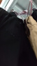 马登工装美式复古黑色中腰牛仔裤水洗显瘦硬汉直筒丹宁长裤子男春 黑色 （避免与浅色衣物混洗） 31 实拍图