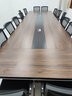 圣黎加厚会议桌长桌培训桌椅组合办公桌5.0米会议桌+18把椅 实拍图