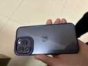 诺康士 苹果16Promax手机壳 沙漠金iPhone15暗夜紫16e透明金属圈14Pro耐脏高级感防摔全包高端13/12 【暗夜紫】高透防摔耐黄-贈钢化膜 iPhone 14 Promax 实拍图