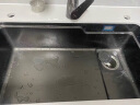 浪鲸（SSWW）纳米304不锈钢厨房水槽单槽台下盆洗菜盆洗碗槽水池台上大单槽TK7 B款-68*46枪灰色 配冷热抽拉龙头 晒单实拍图