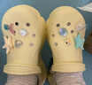 斯凯奇（Skechers）洞洞鞋夏季厚底沙滩凉鞋女外穿高级感包头踩屎感多巴胺泡泡鞋 亮黄色/YEL 37 尺码偏大，建议选小一码 实拍图