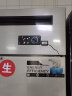电子测温度计 室温浴缸水温冰箱感应器数字显示温度表带防水探头 1米线长 黑色温度表 实拍图