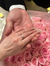 蒂诗卡装饰时尚新娘头纱求婚领证拍照结婚布置发夹中式西式盖头蝴蝶结 韩风拍照仪式感网红白色双层头纱 实拍图