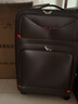 卡帝乐鳄鱼（CARTELO）布箱拉杆箱牛津布行李箱防刮抗压轻音万向轮可扩容防泼水大容量箱 咖啡色防泼水防刮升级款 28英寸 实拍图