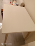 朗程折叠餐桌家用小户型可伸缩4-6人吃饭餐桌椅子全套出租房2025新款 小户型不占地丨白色丨展开120*80 实拍图
