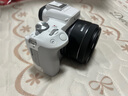 佳能（Canon）EOS R50 微单半画幅相机 r50小巧便携 Vlog拍摄直播相机 4K短视频  学生微单相机 R50白色单机+RF50 1.8【人像小痰盂】 套餐三【续航双电池~人像柔光镜~RG 实拍图