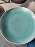龙泉青瓷家用浅菜盘碟子耐高温加厚可微波餐盘炒菜盘易清理盘陶瓷中式餐具 弟窑天青6英寸 6英寸 实拍图