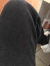 百图betu女装秋季新款休闲裤高腰灯芯绒直筒裤显瘦裤子女2409T81 灰色 L 实拍图