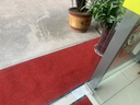 悦渔可定制裁剪地毯酒店大堂进门迎宾垫走廊楼梯过道防滑垫子电梯公司门口垫办公楼消毒地毯绒布胶底商用地毯 暗红色 定制尺寸请联系客服（单拍不发货） 实拍图