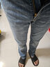 Levi's李维斯冰酷系列男士511修身美式复古简约休闲蓝色牛仔裤 蓝色 30 (32) 实拍图