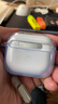 耳机保护壳 适用苹果AirPods pro保护套AirPods无线蓝牙耳机套透明保护壳TPU防摔晶透软壳 Airpods3代+Incase挂绳 实拍图