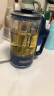 摩飞电器（Morphyrichards）养生壶 分体便携式迷你煮茶器 烧水壶 小型办公室家用 多功能煮茶壶分体式热水壶0.6L MR6085 蓝 实拍图